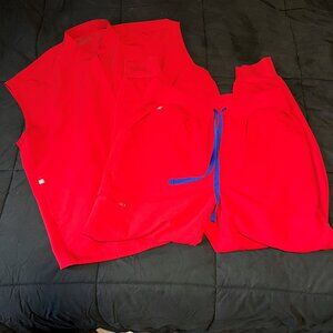 Women's Size Large Fig Scrubs